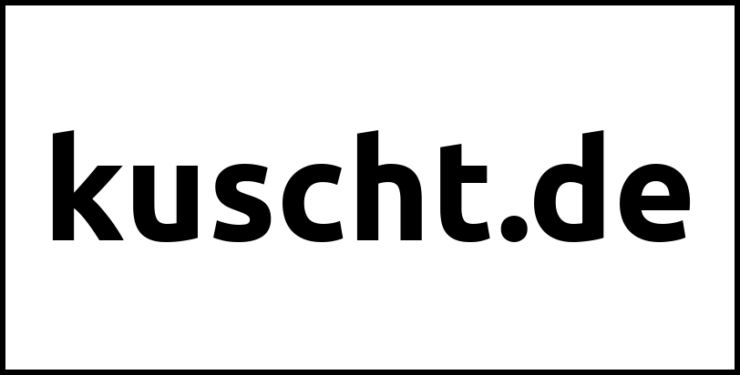 kuscht.de