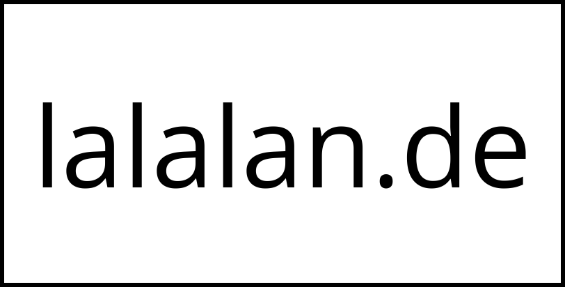 lalalan.de