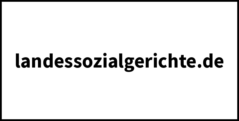 landessozialgerichte.de