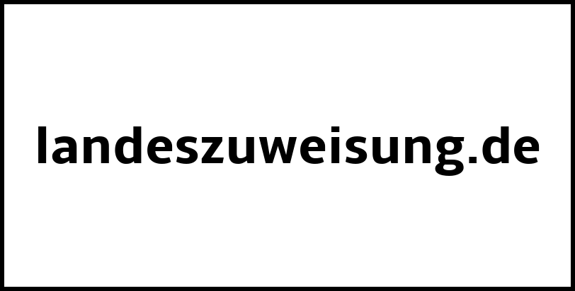 landeszuweisung.de