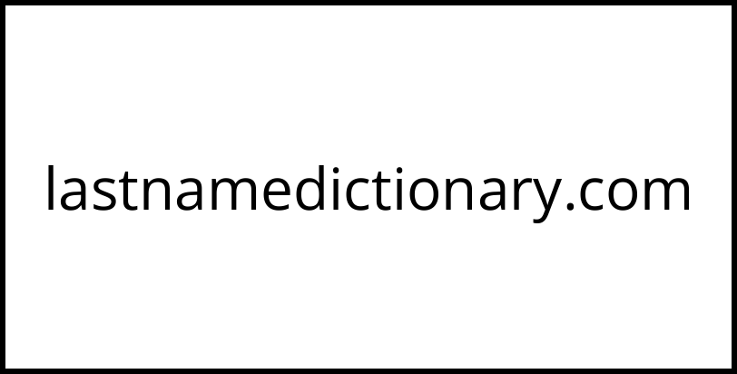 lastnamedictionary.com