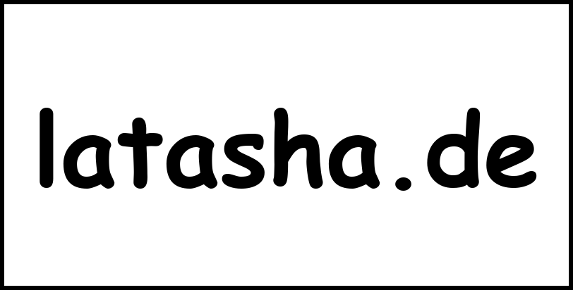 latasha.de