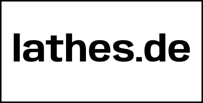 lathes.de