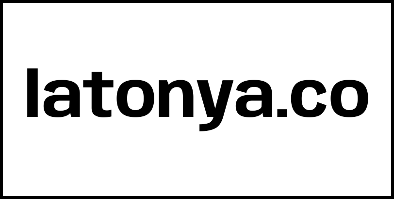 latonya.co