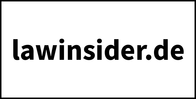lawinsider.de