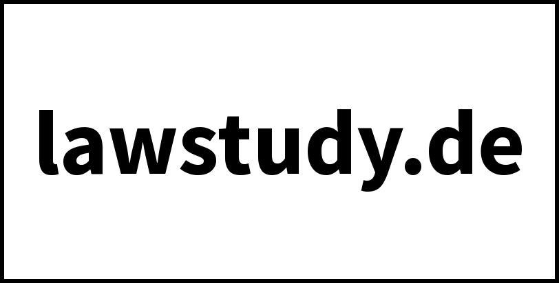 lawstudy.de