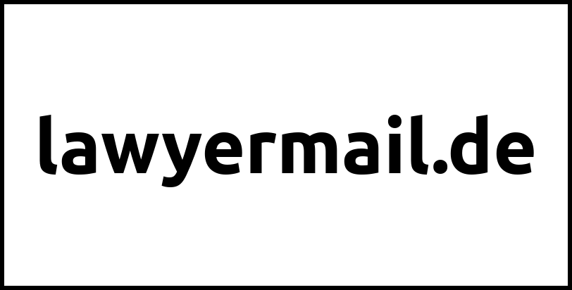 lawyermail.de