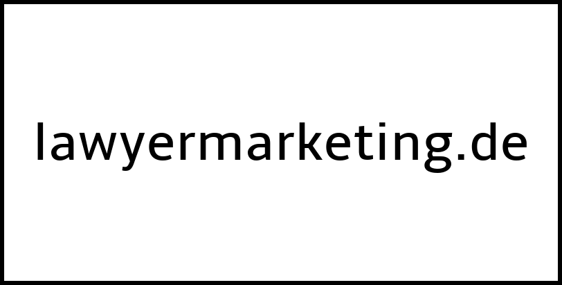 lawyermarketing.de