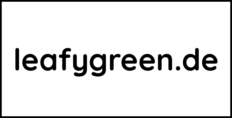 leafygreen.de