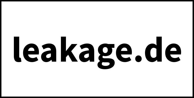 leakage.de