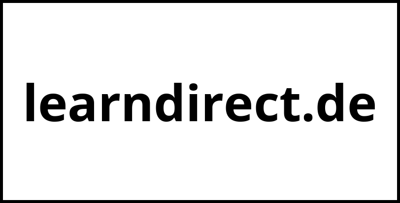 learndirect.de