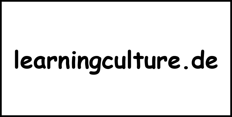 learningculture.de