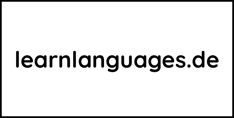 learnlanguages.de