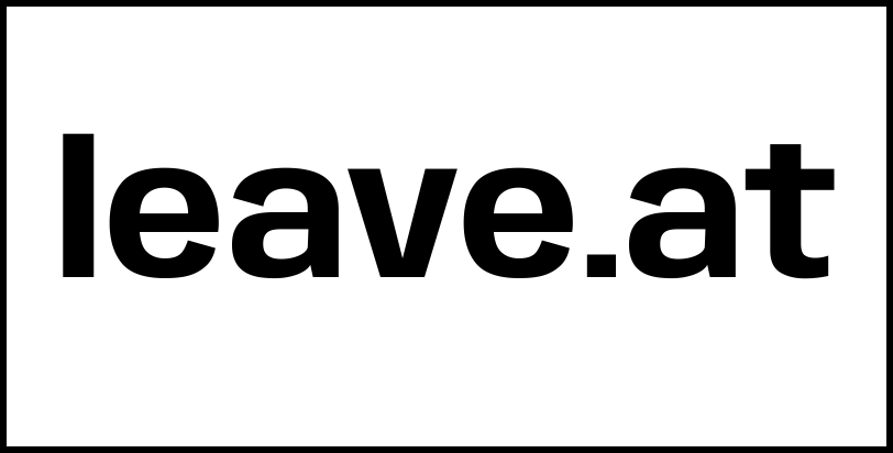 leave.at