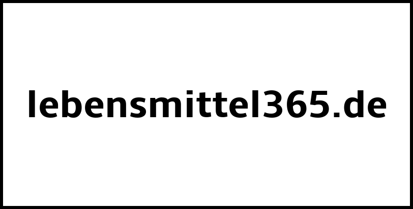 lebensmittel365.de