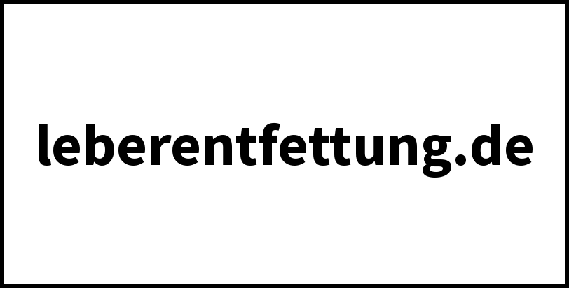 leberentfettung.de