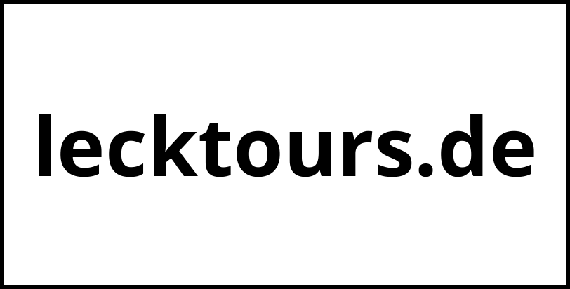 lecktours.de