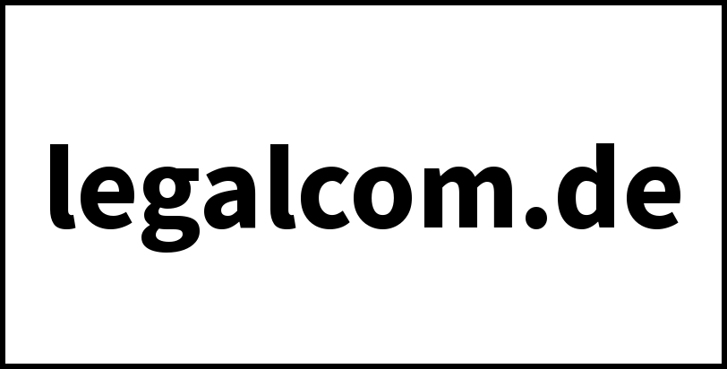 legalcom.de