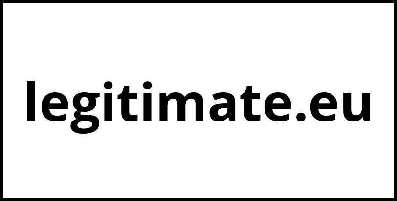 legitimate.eu
