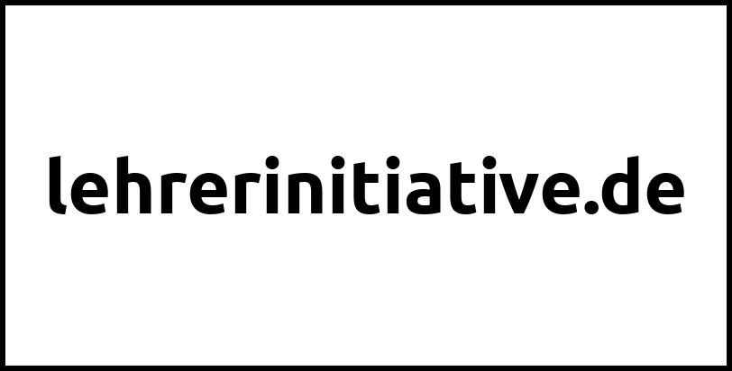 lehrerinitiative.de