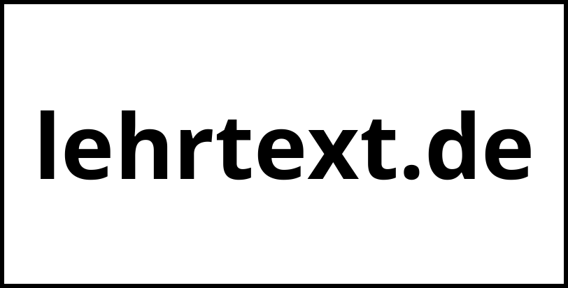 lehrtext.de