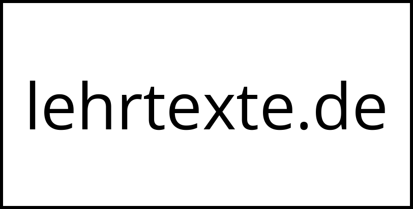 lehrtexte.de