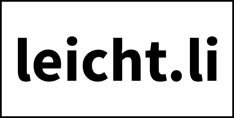 leicht.li