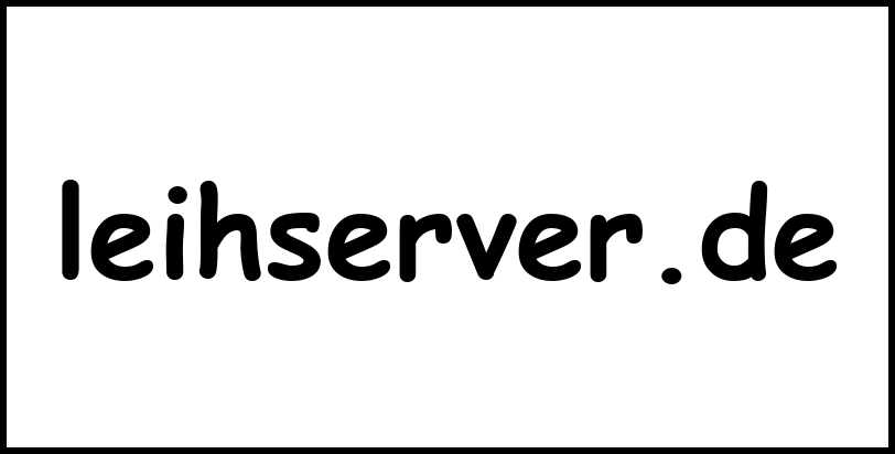 leihserver.de