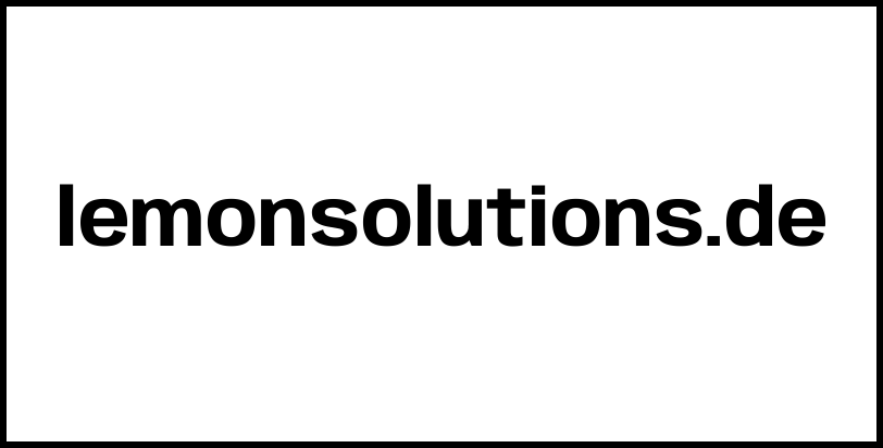lemonsolutions.de