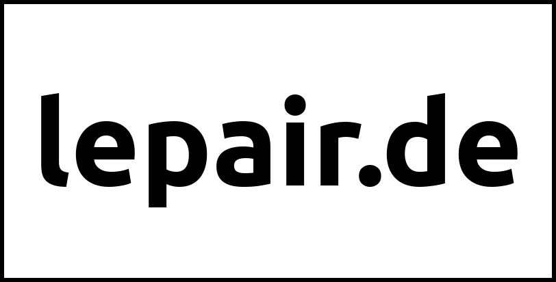 lepair.de
