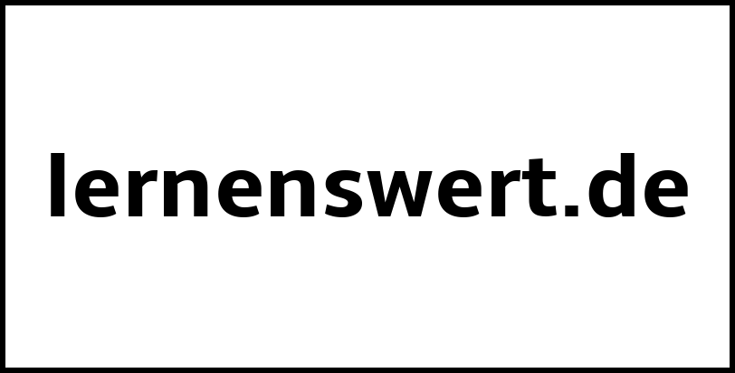 lernenswert.de