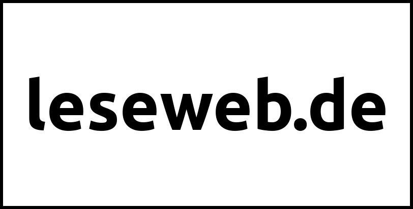 leseweb.de