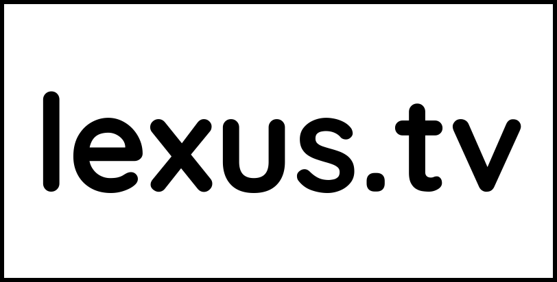 lexus.tv