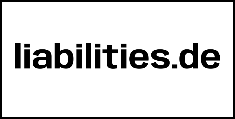 liabilities.de