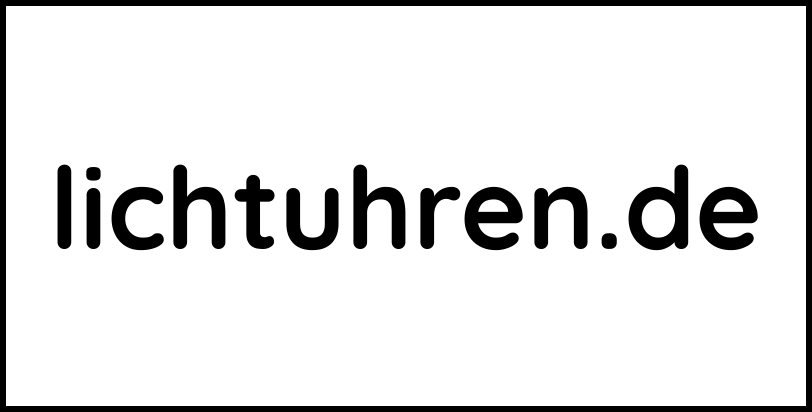 lichtuhren.de