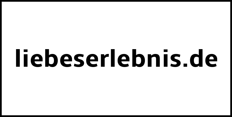 liebeserlebnis.de