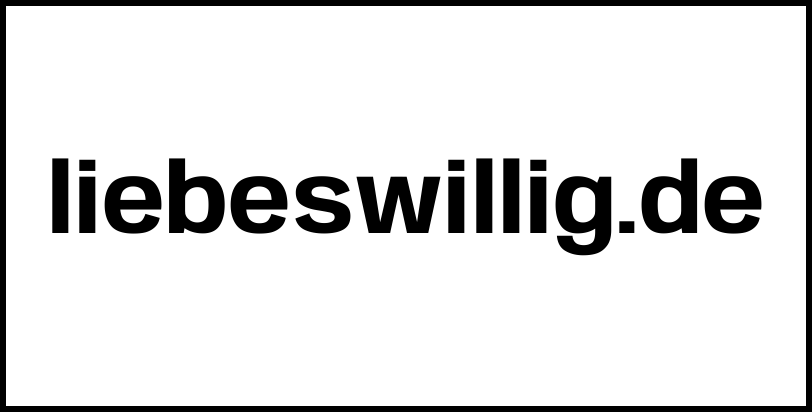 liebeswillig.de
