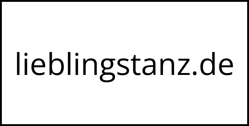 lieblingstanz.de