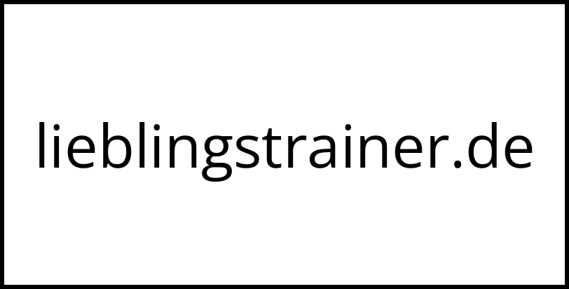 lieblingstrainer.de