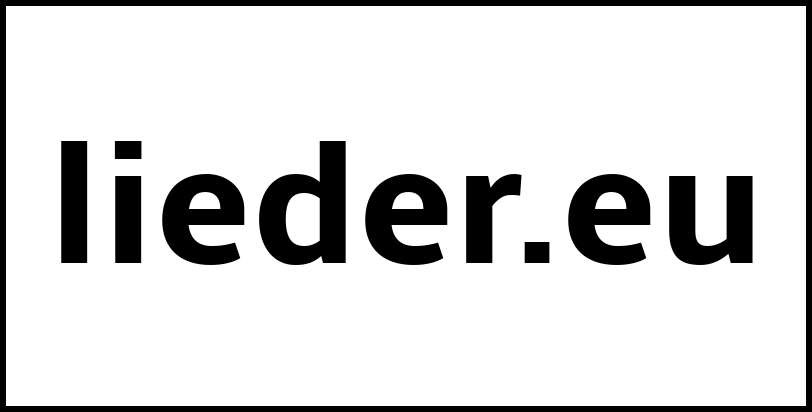 lieder.eu