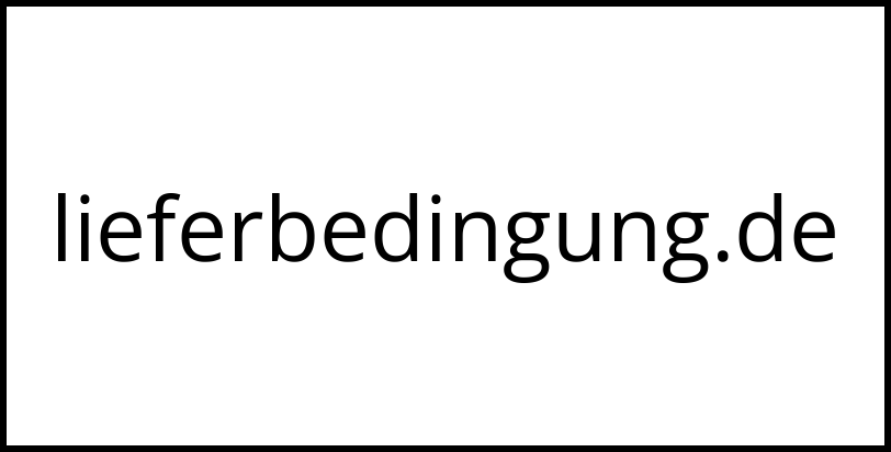 lieferbedingung.de