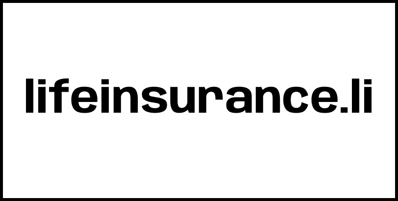 lifeinsurance.li