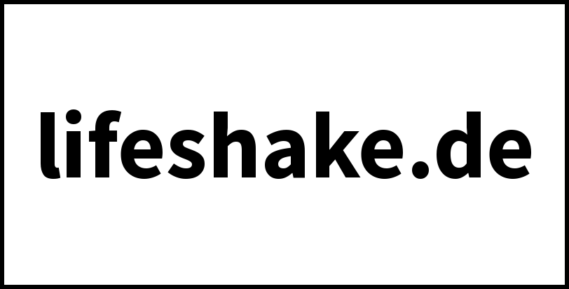 lifeshake.de