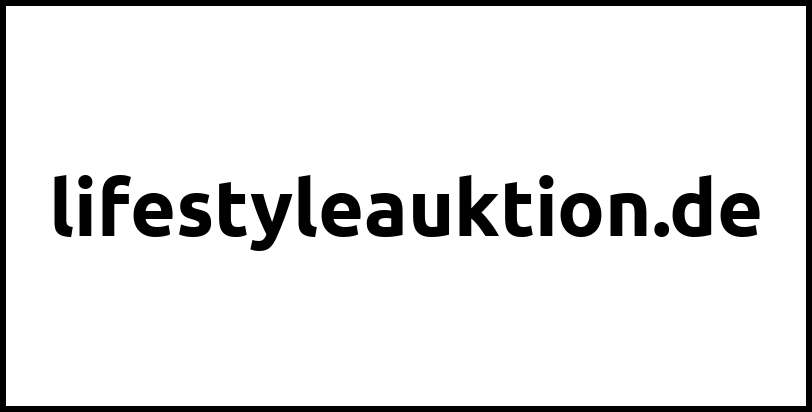 lifestyleauktion.de