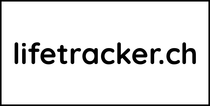 lifetracker.ch