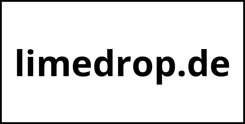 limedrop.de