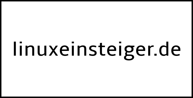 linuxeinsteiger.de