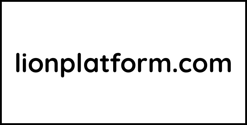 lionplatform.com