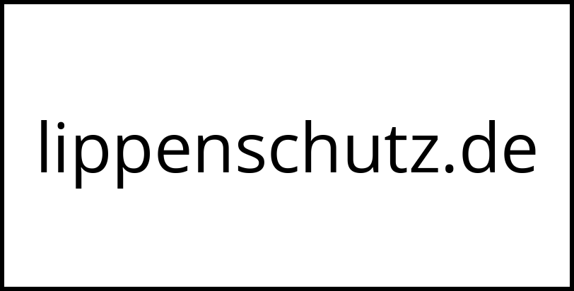 lippenschutz.de