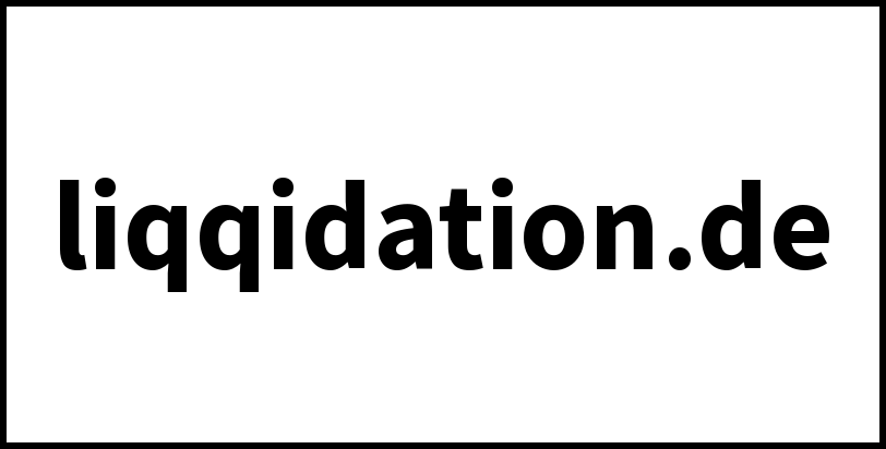 liqqidation.de